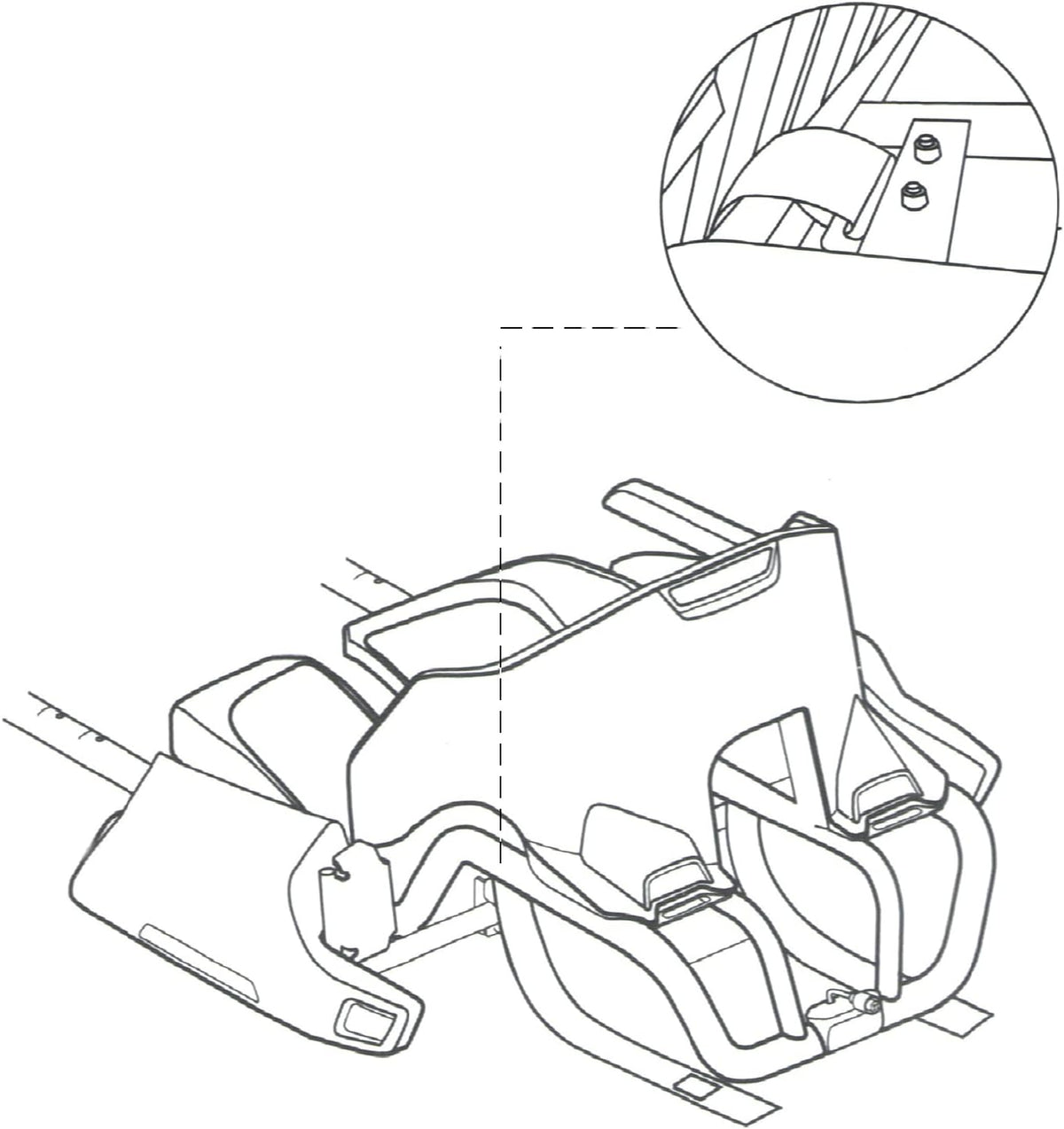 Connection strap for Gokart Pro, Gokart and Gokart Lamborghini