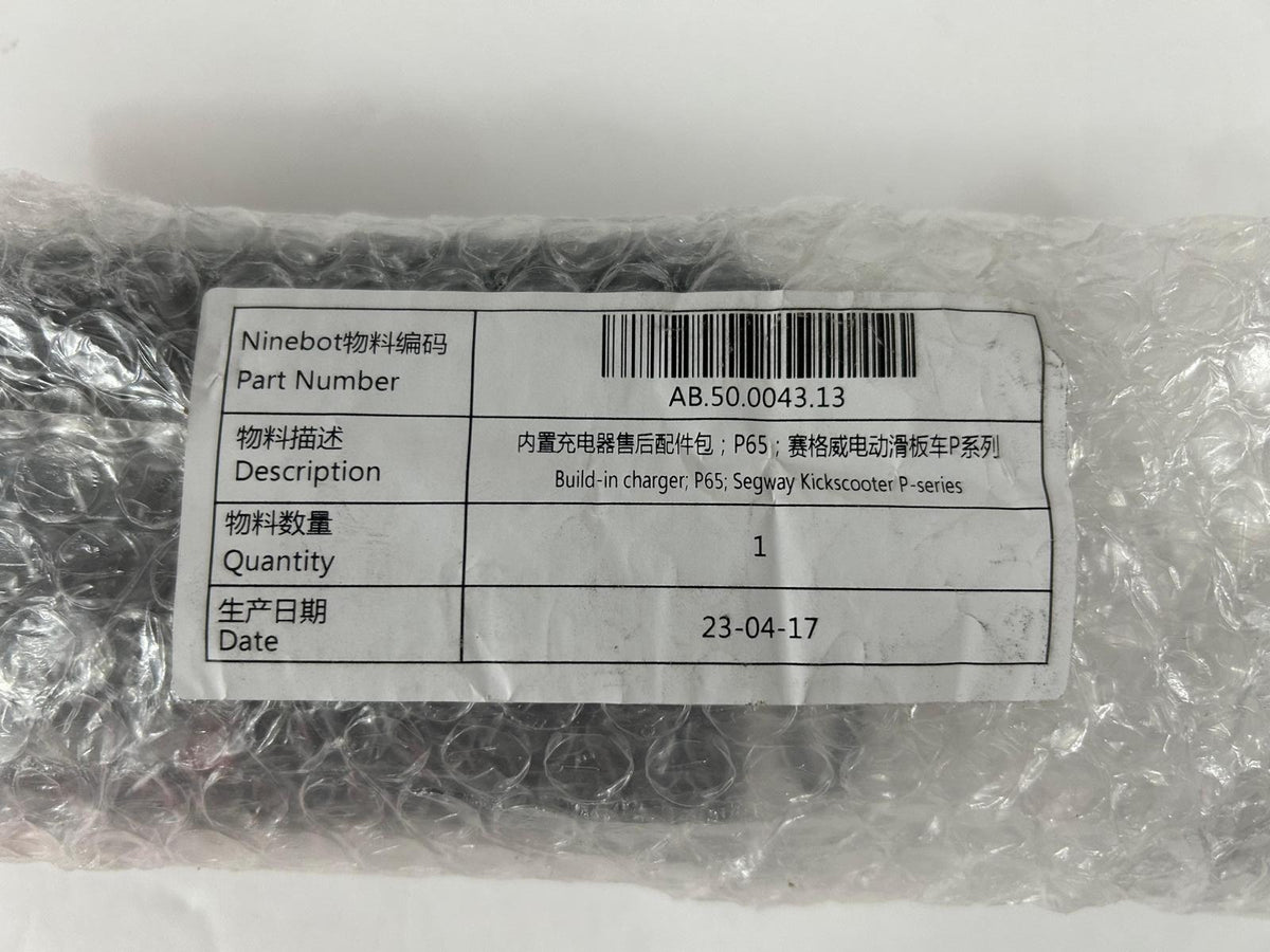 Build-in Charger for Ninebot P65 Kick Scooters